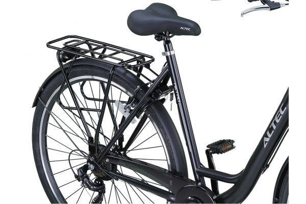 Altec Metro 28 inch Damesfiets 49cm 7s Mat Zwart
