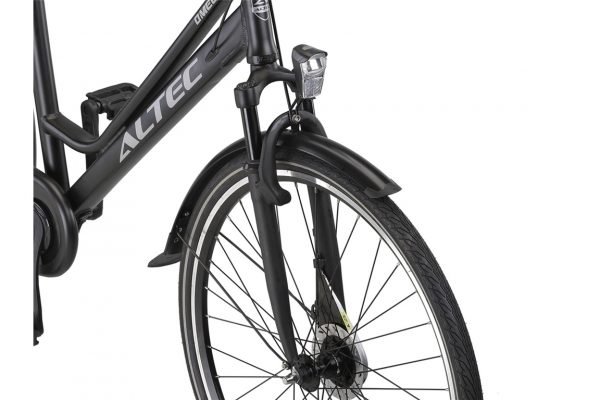 Altec Omega Plus 28 inch Damesfiets 56cm N-7 Mat Zwart *** IN PRIJS VERLAAGD VASTE LAGE PRIJS **