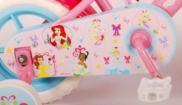 Disney Princess Kinderfiets – Meisjes – 10 inch – Roze – Doortrapper