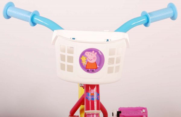 Peppa Pig Kinderfiets – Meisjes – 10 inch – Roze/Blauw – Doortrapper