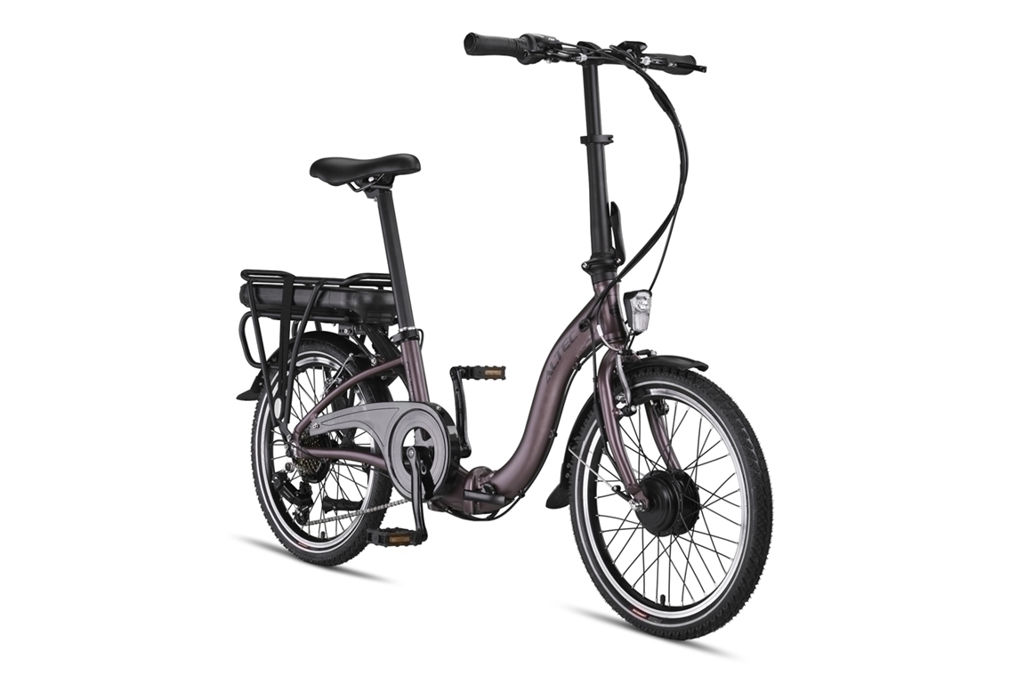 Altec Comfort E-bike Vouwfiets 20 inch 7-spd. 518Wh Terra Brown – M129 – 40Nm – **** ACTIE *****