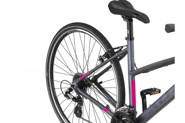 Altec Legarda Trekking V-Brakes Dames 28 inch Antraciet/Pink *** VASTE LAGE PRIJS ***