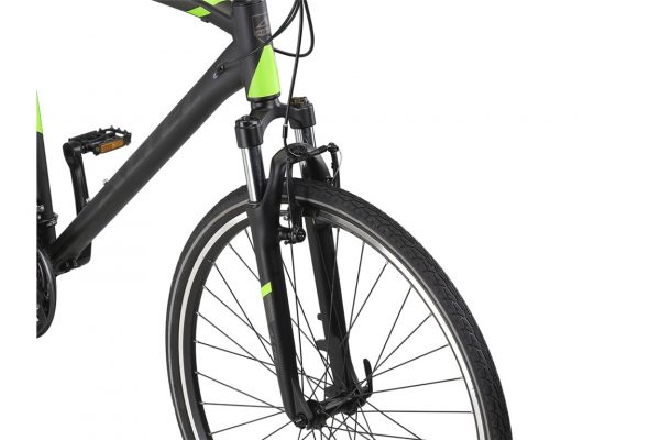 Altec Legarda Trekking V-Brakes Heren 28 inch Zwart/Lime  *** VASTE LAGE PRIJS ***