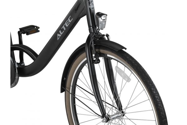 Altec Maxima Moederfiets N-7 Mat Zwart 50cm