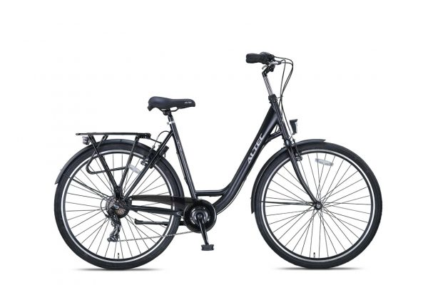 Altec Metro 28 inch Damesfiets 55cm 7s  Mat Zwart