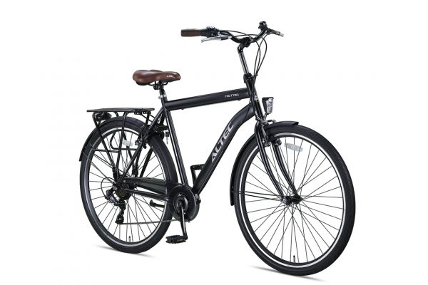 2E KANS Altec Metro 28inch Herenfiets 50cm Mat Zwart *287029*