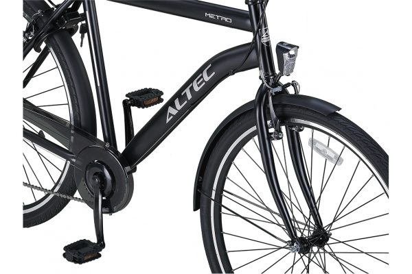 2E KANS Altec Metro 28inch Herenfiets 50cm Mat Zwart *287029*