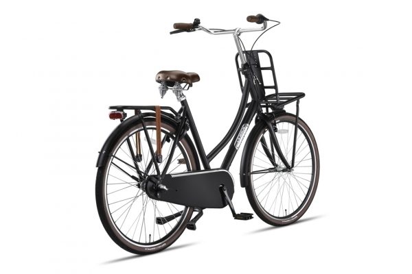 Altec Vintage 28inch Transportfiets N-3 Mat Zwart 50cm ***ACTIE***