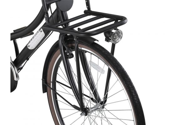 Altec Vintage 28inch Transportfiets N-3 Mat Zwart 50cm ***ACTIE***