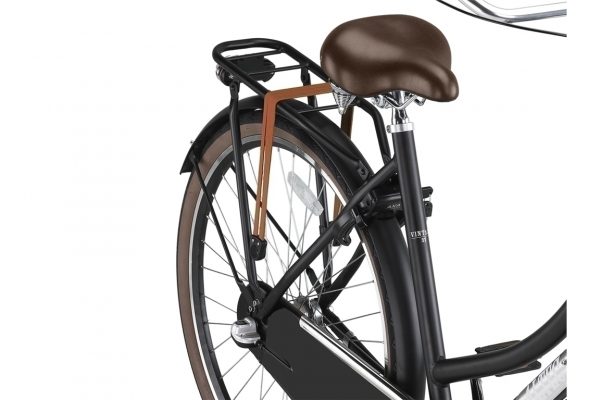 Altec Vintage 28inch Transportfiets N-3 Mat Zwart 50cm ***ACTIE***