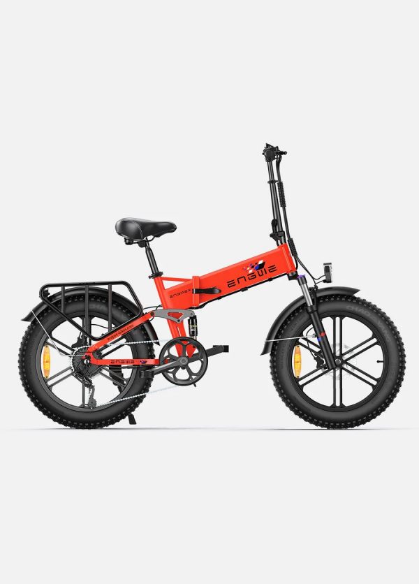 ENGWE Engine X250W E-Fatbike -Hydraulische Remmen EU Versie Rood