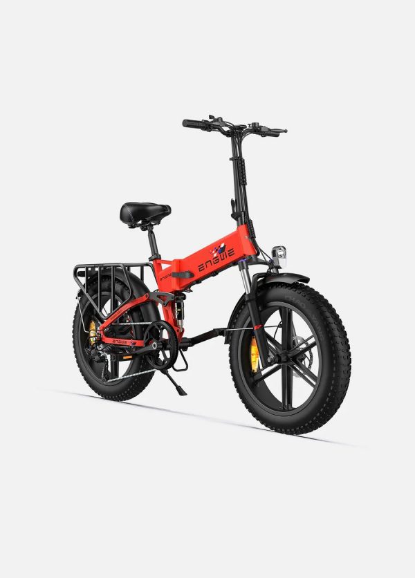 ENGWE Engine X250W E-Fatbike -Hydraulische Remmen EU Versie Rood