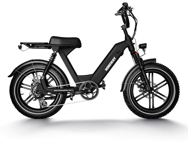Himiway Escape Pro Elektrische Fatbike  Zwart