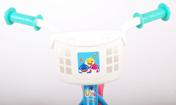 Ocean Kinderfiets – Unisex – 10 inch – Roze Blauw – Doortrapper