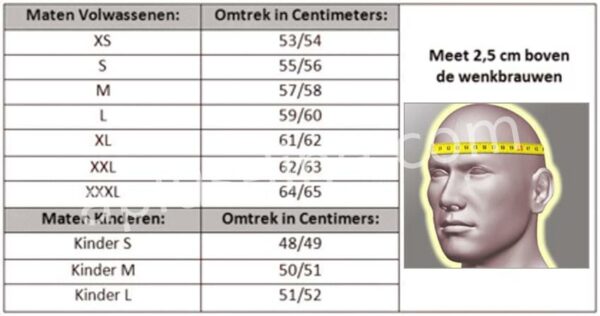 VITO KINDERHELM BAMBINO INTEGRAAL MAT ZWART