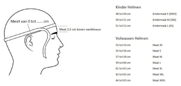 VITO KINDERHELM BAMBINO MAT ZWART