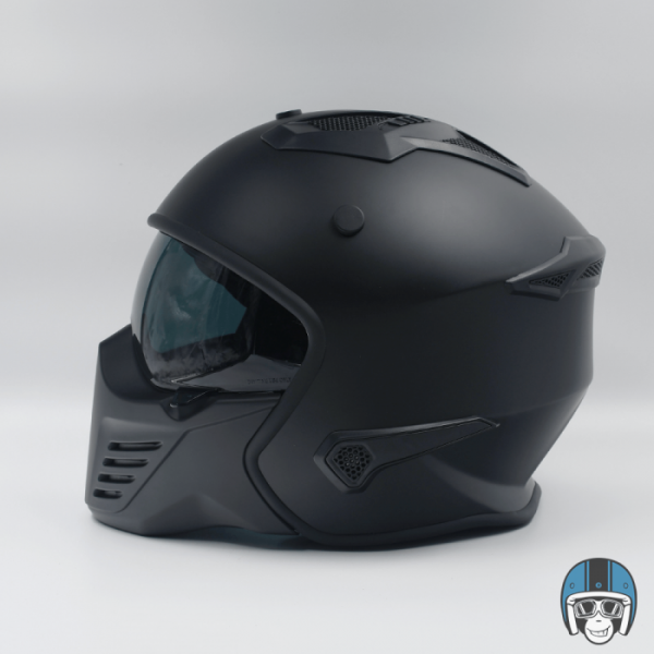 VITO Bruzano Scooterhelm Matzwart