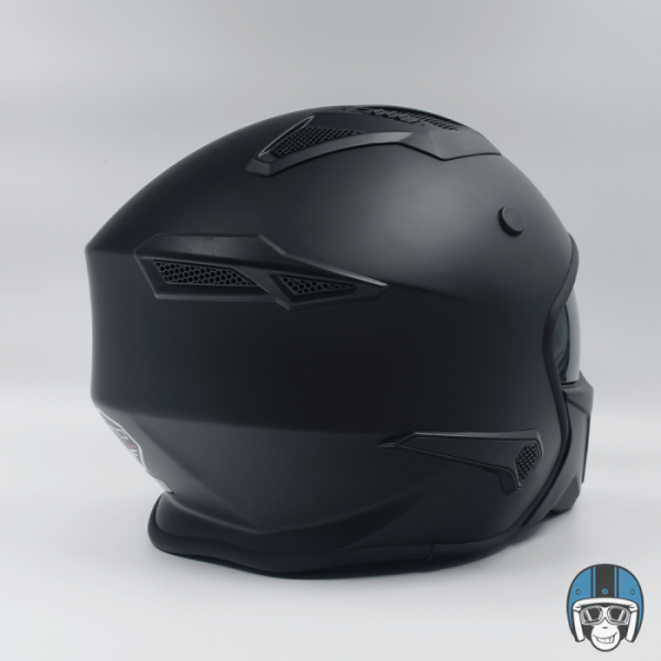VITO Bruzano Scooterhelm Matzwart