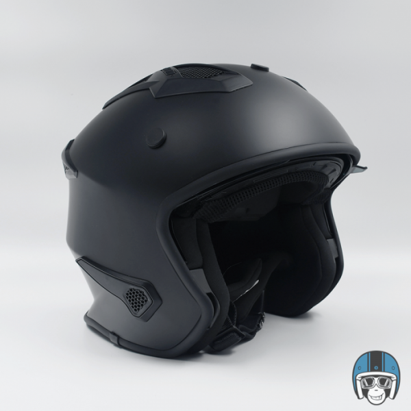 VITO Bruzano Scooterhelm Matzwart