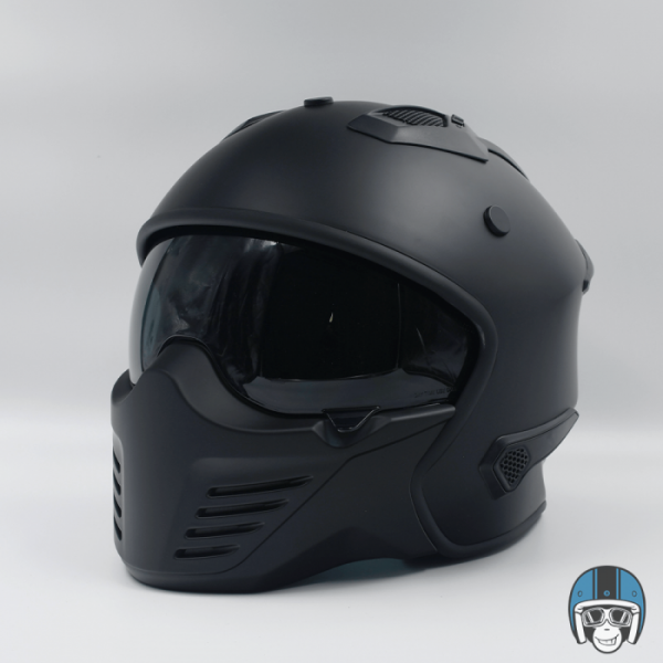 VITO Bruzano Scooterhelm Matzwart