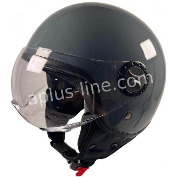 Vito Jet Loreto Scooterhelm Nardo Grijs