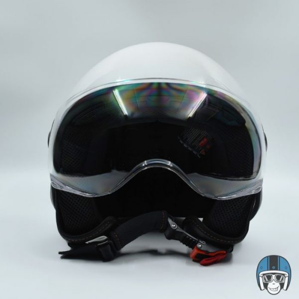 Vito Jet Loreto Scooterhelm Glans Wit