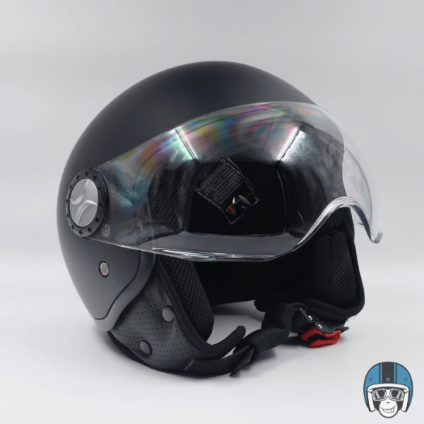 Vito Jet Loreto Scooterhelm Mat Zwart
