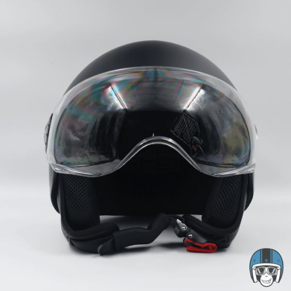 Vito Jet Loreto Scooterhelm Mat Zwart
