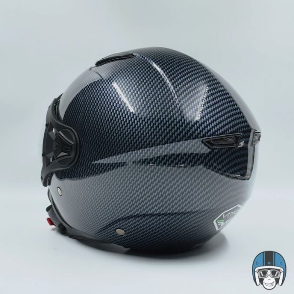 VITO Jet Moda Scooterhelm Carbon