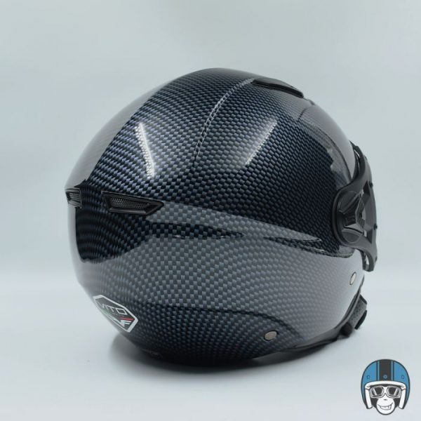 VITO Jet Moda Scooterhelm Carbon