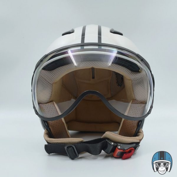 VITO Jet Moda Scooterhelm Glans Wit