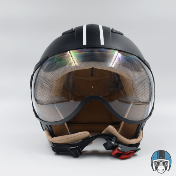 VITO Jet Moda Scooterhelm Mat Zwart