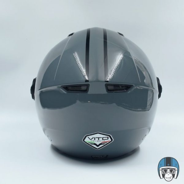 VITO Jet Moda Scooterhelem Nardo Grey