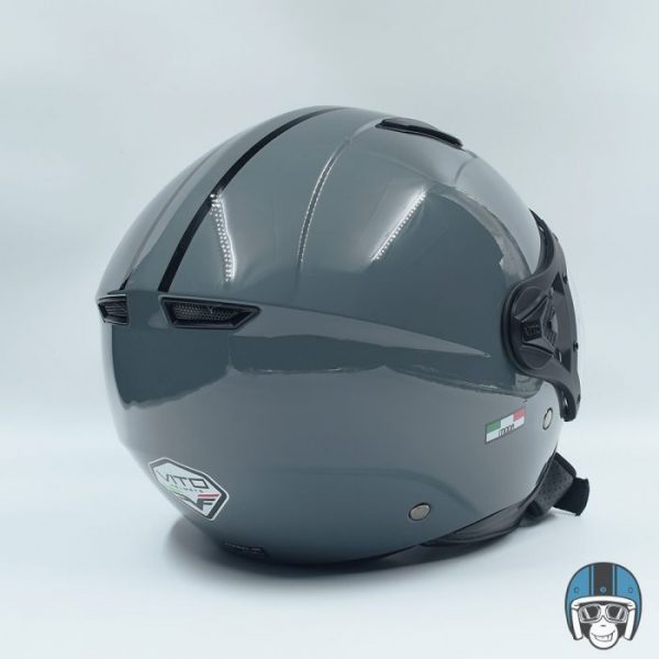 VITO Jet Moda Scooterhelem Nardo Grey