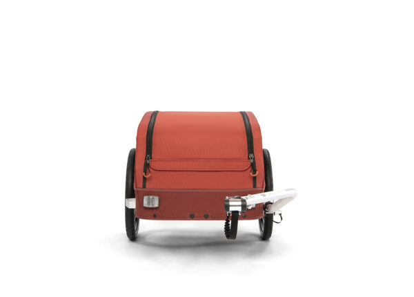 CROOZER CARGO KALLE FIETSKAR LAVA ROOD 92 L