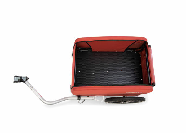 CROOZER CARGO KALLE FIETSKAR LAVA ROOD 92 L