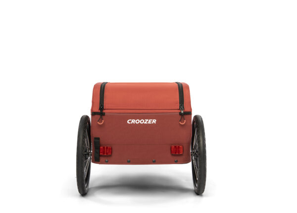 CROOZER CARGO KALLE FIETSKAR LAVA ROOD 92 L