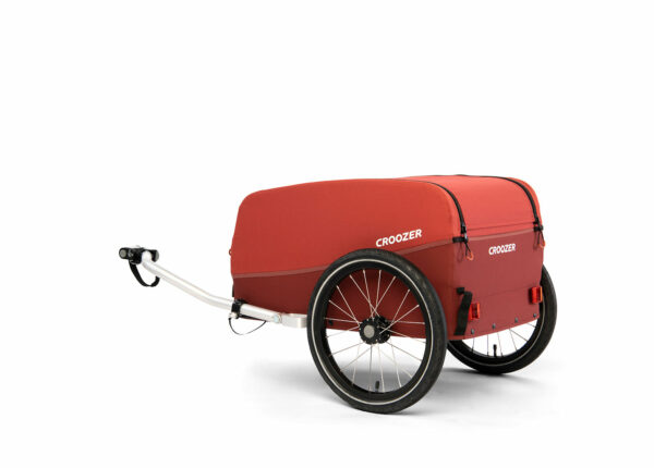 CROOZER CARGO KALLE FIETSKAR LAVA ROOD 92 L
