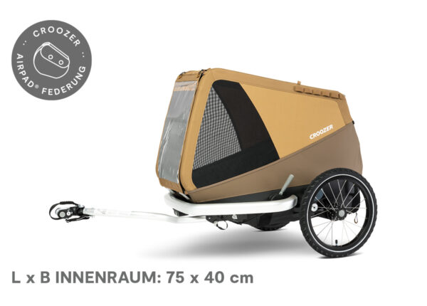 CROOZER ENNA HODENKAR VOOR FIETS ZONSONDERGANGGEEL L