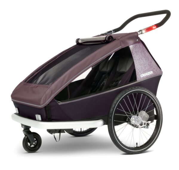 Croozer Kid Vaaya 2 – Bloesemrood Nieuw