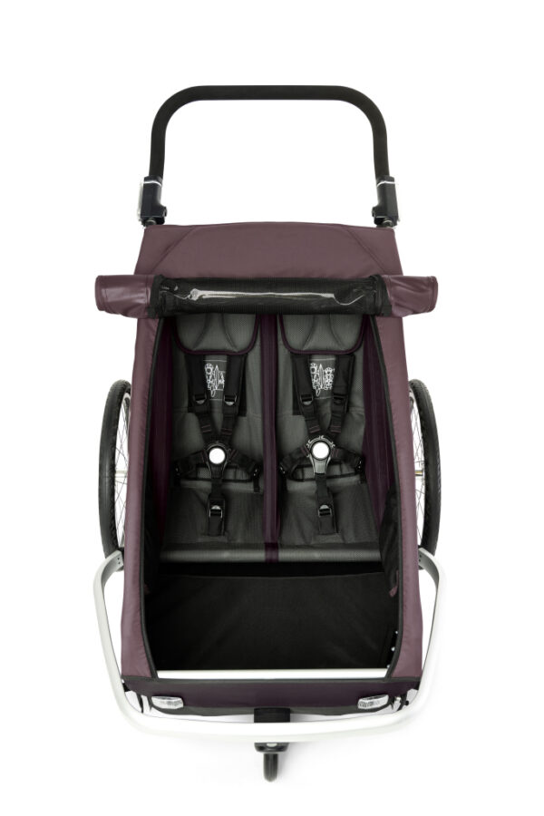 Croozer Kid Vaaya 2 – Bloesemrood Nieuw