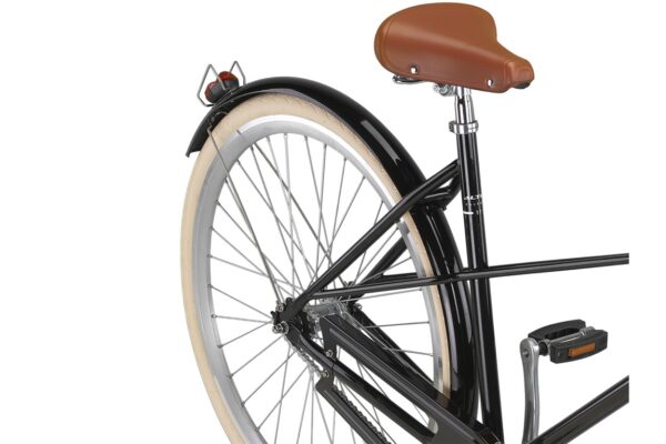 Altec Palermo 1T 28 inch Damesfiets 52 cm Glans Zwart