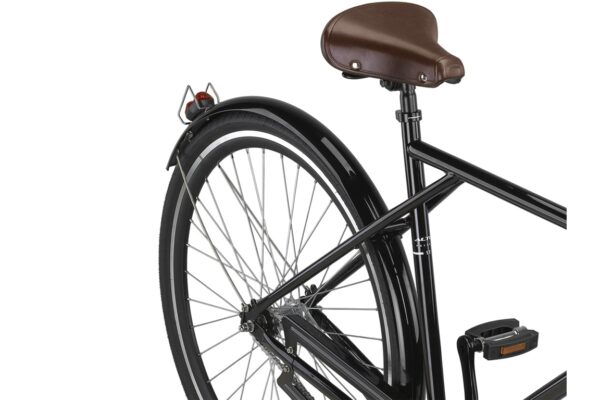 Altec Palermo 1T 28 inch Herenfiets 56 cm Glans Zwart