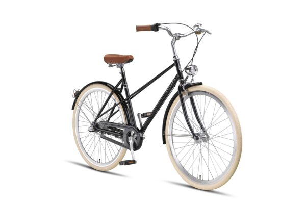 Altec Palermo 3T 28 inch Damesfiets 52 cm Glans Zwart