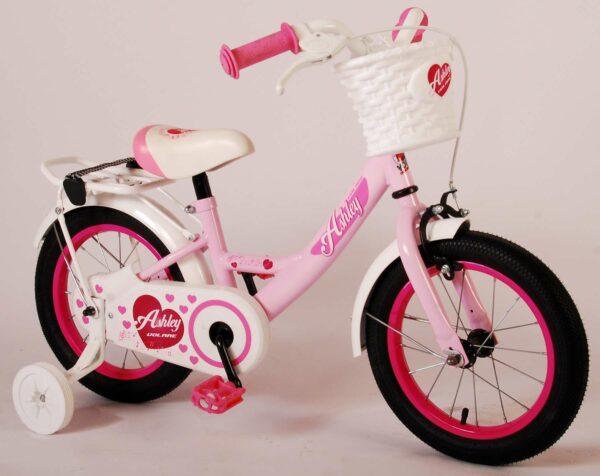 Volare Ashley Kinderfiets – Meisjes – 14 inch – Roze