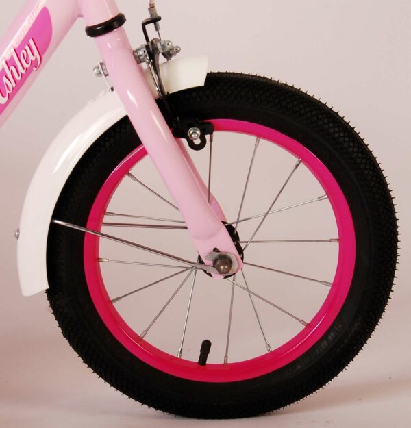 Volare Ashley Kinderfiets – Meisjes – 14 inch – Roze