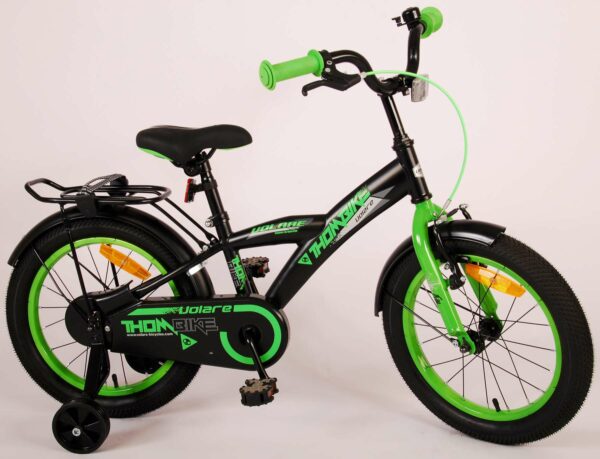 Volare Thombike Kinderfiets – Jongens – 16 inch – Zwart Groen