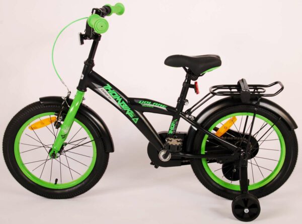 Volare Thombike Kinderfiets – Jongens – 16 inch – Zwart Groen