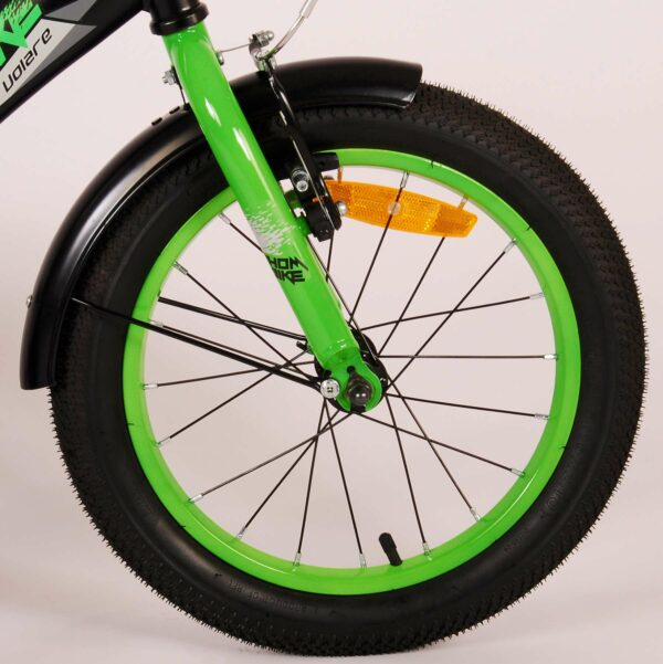 Volare Thombike Kinderfiets – Jongens – 16 inch – Zwart Groen