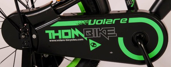 Volare Thombike Kinderfiets – Jongens – 16 inch – Zwart Groen